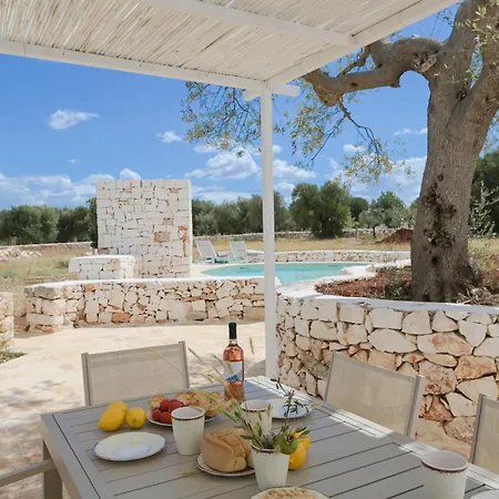 Trullo White Dream Con Piscina فيلة *