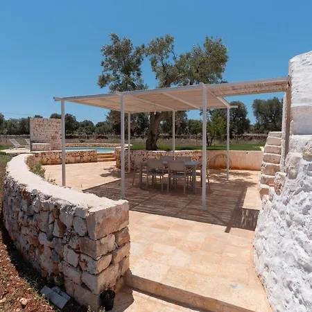فيلة Trullo White Dream Con Piscina *