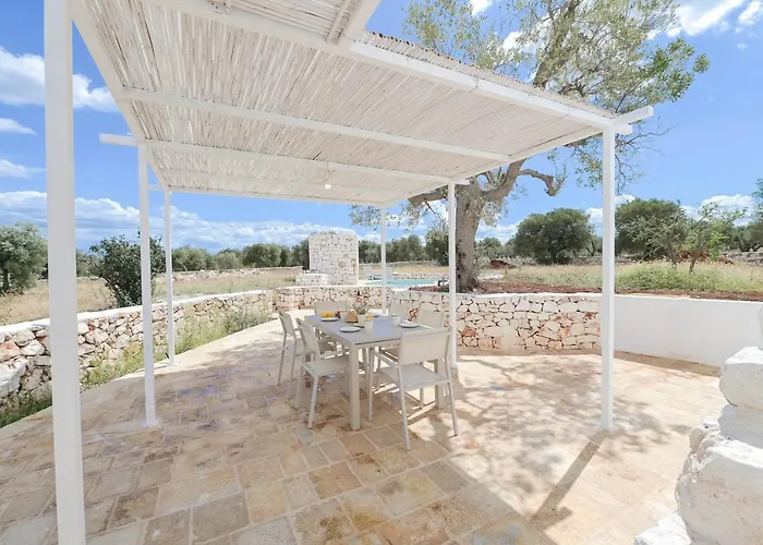 Villa Trullo White Dream Con Piscina