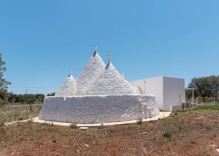Trullo White Dream Con Piscina *