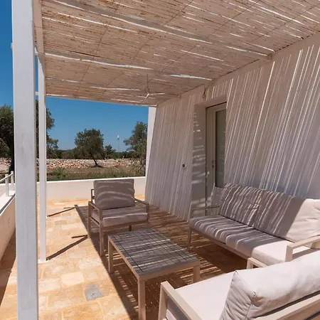 Trullo White Dream Con Piscina 别墅 *