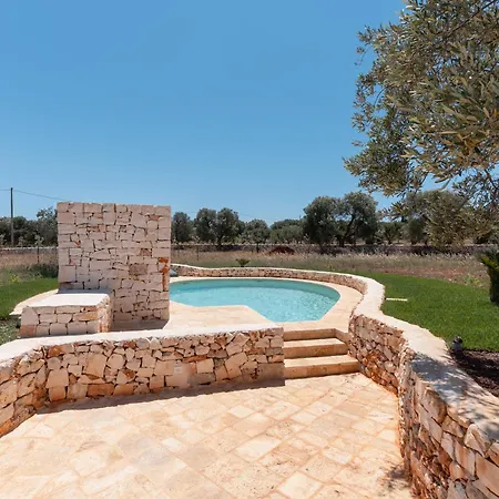 וילה Trullo White Dream Con Piscina *