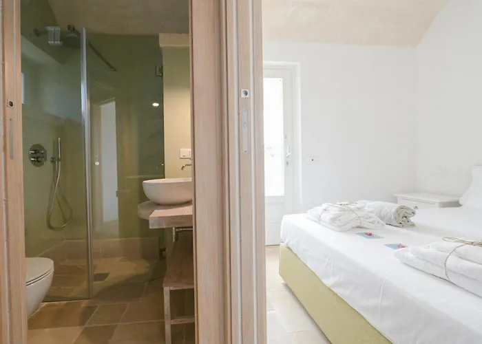 别墅 Trullo White Dream Con Piscina 奥斯图尼